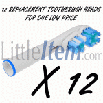 Electric Toothbrush Double Heads