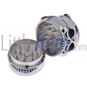 Skull Shaped Herbal and Cigarette Tobacco Grinder